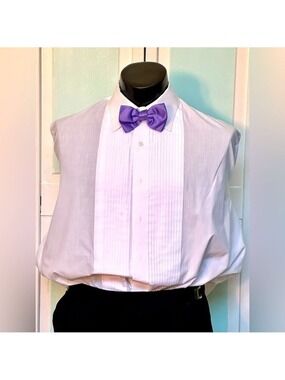 Freesia Purple Wedding Prom Tuxedo Wisteria Pre Tied clip on Bow tie bowtie Boys